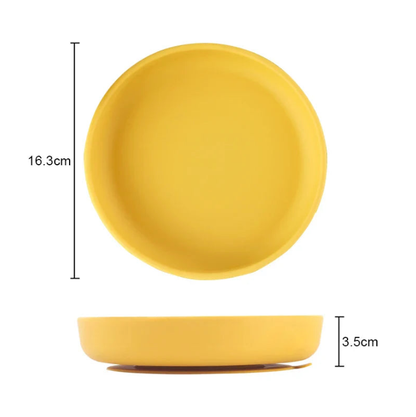 Non-Slip Suction Base Silicone Plate